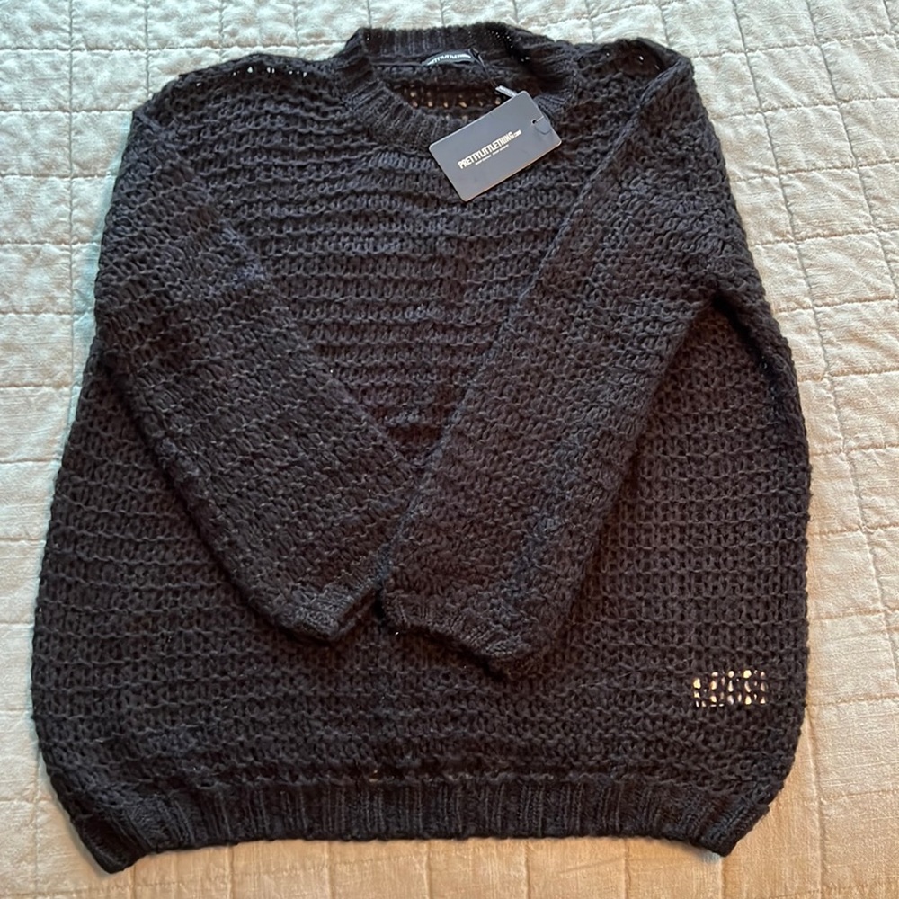 Black sweater